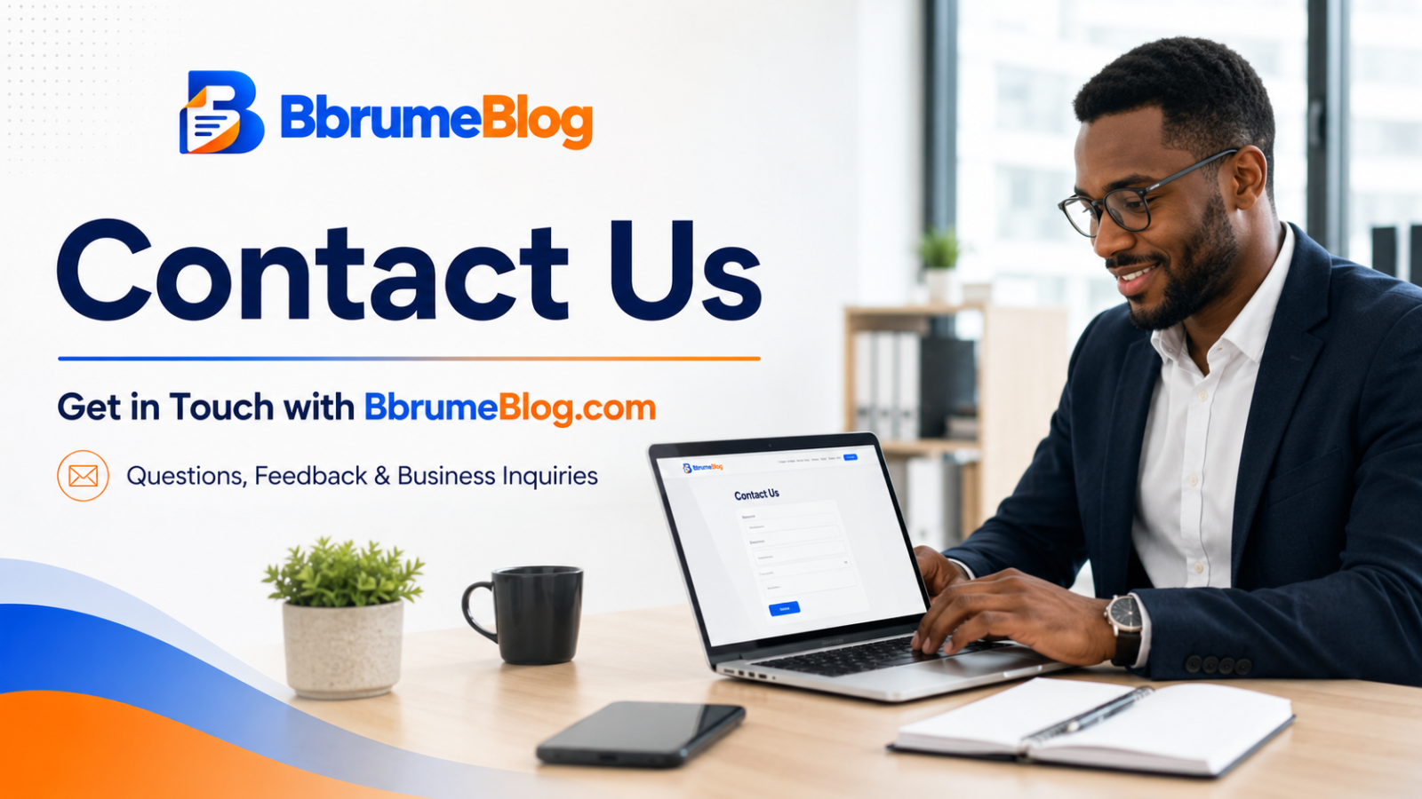 BbrumeBlog Contact Us page