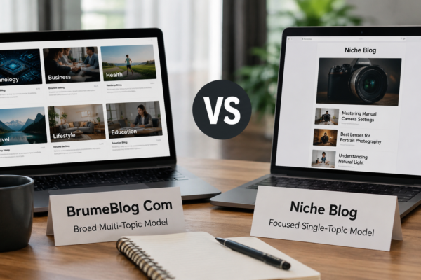 BrumeBlog Com vs Niche Blogs: Which Model Is Better?